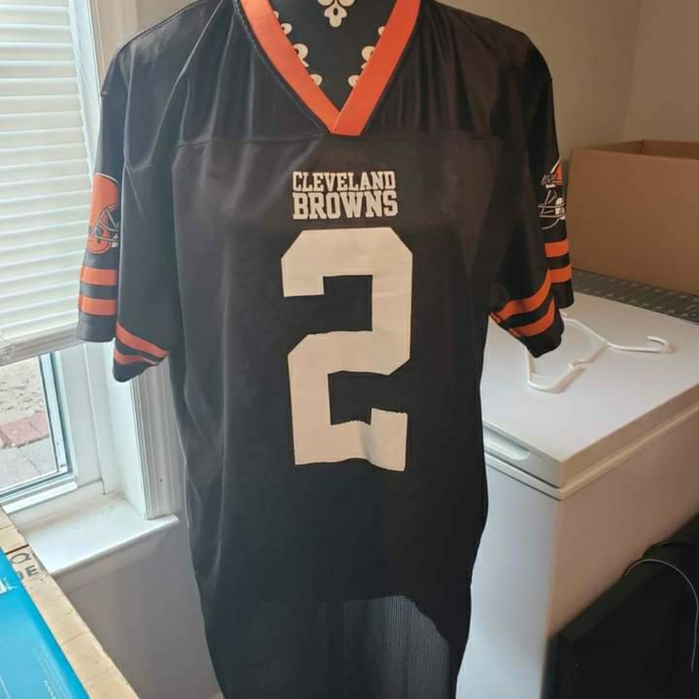 CLEVELAND BROWNS NFL # 2 MANZIEL FOOTBALL JERSEY